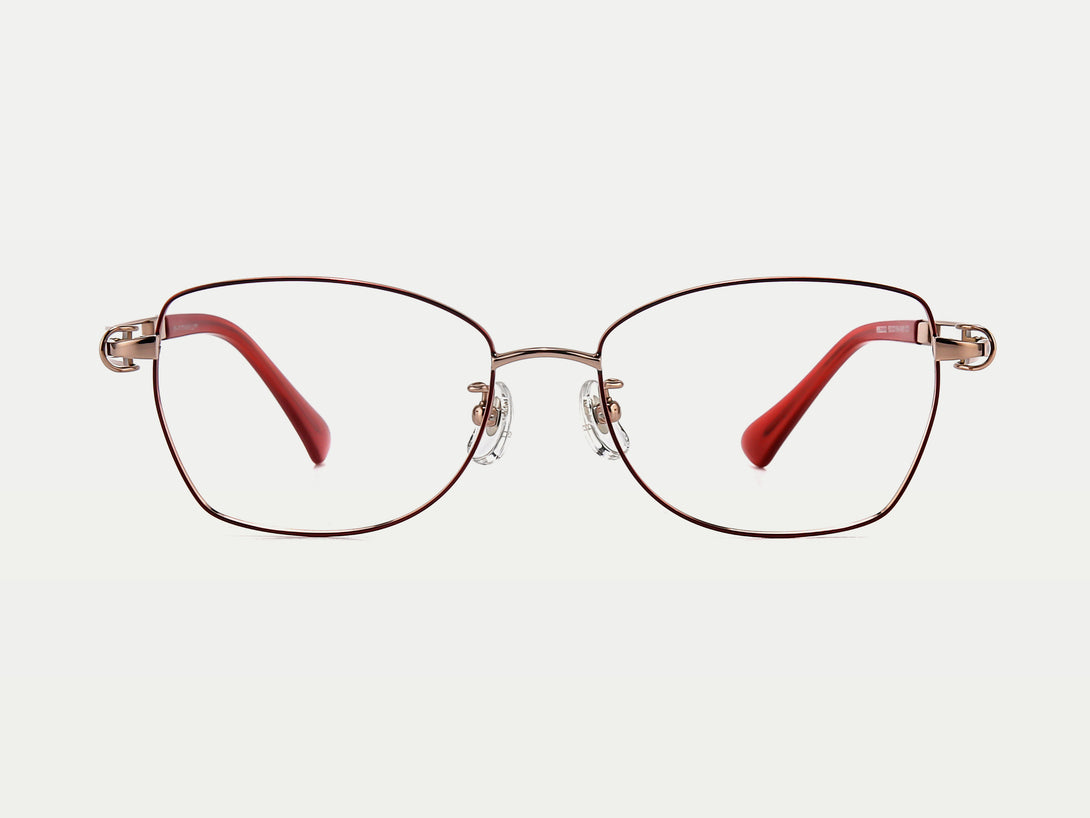 Bertha |  Lightweight Titanium Thin Wire Glasses | ZanyLen 2024 New Arrival