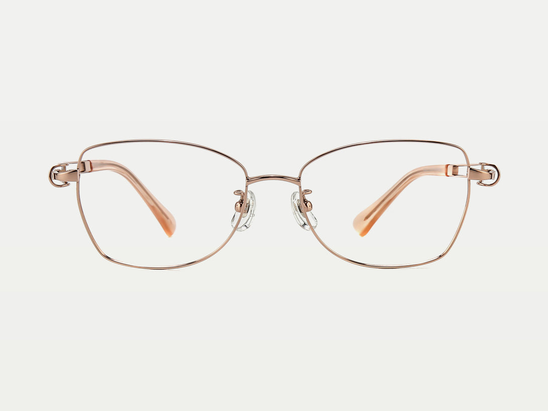 Bertha |  Lightweight Titanium Thin Wire Glasses | ZanyLen 2024 New Arrival