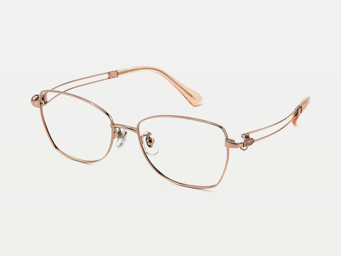 Bertha |  Lightweight Titanium Thin Wire Glasses | ZanyLen 2024 New Arrival