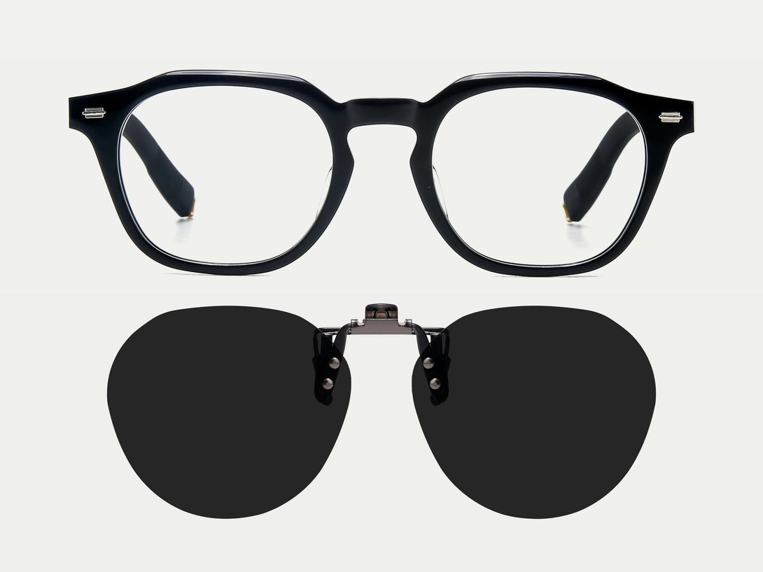 Bowen | Keyhole Bridge Geometirc Acetate Eyeglasses | ZanyLen New Arrival 2024