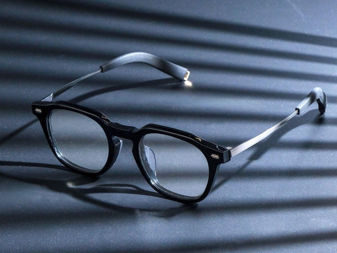 Bowen | Keyhole Bridge Geometirc Acetate Eyeglasses | ZanyLen New Arrival 2025