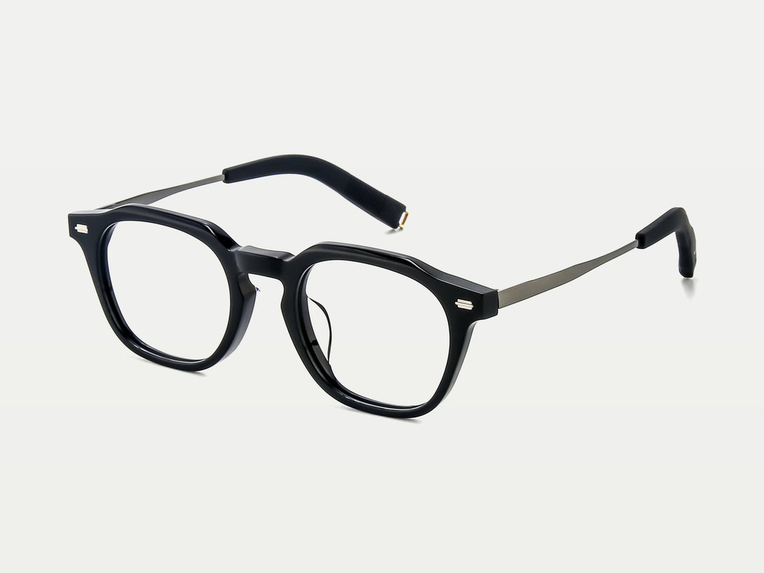 Bowen | Keyhole Bridge Geometirc Acetate Eyeglasses | ZanyLen New Arrival 2024