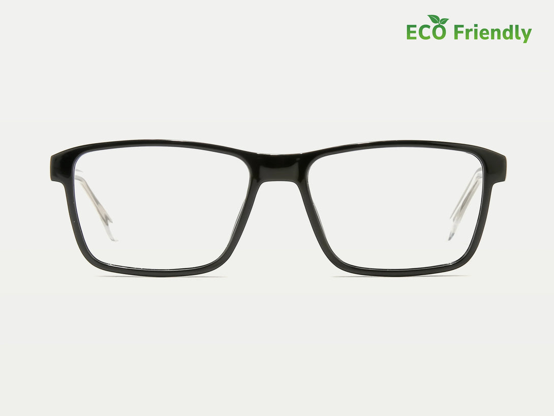 Brian | Flexible Lightweight  Eco-friendly TR90 Rectangular Eyeglasses