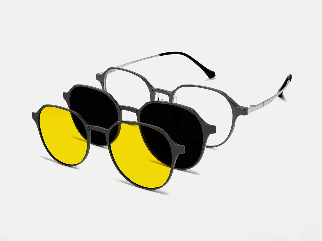 Calvin | Magnetic Clip-on Glasses | ZanyLen New Arrival 2024