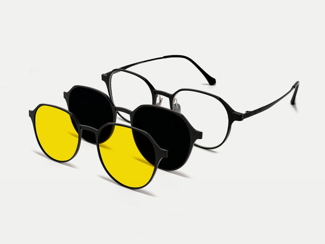 Calvin | Magnetic Clip-on Glasses | ZanyLen New Arrival 2024