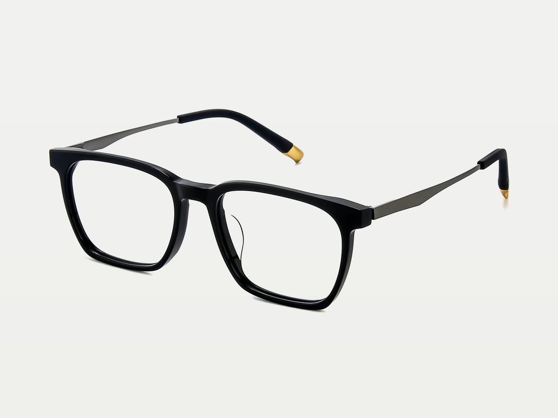 Cecil | Leisure Comfortable Rectangular Acetate Eyeglasses | ZanyLen New Arrival 2024