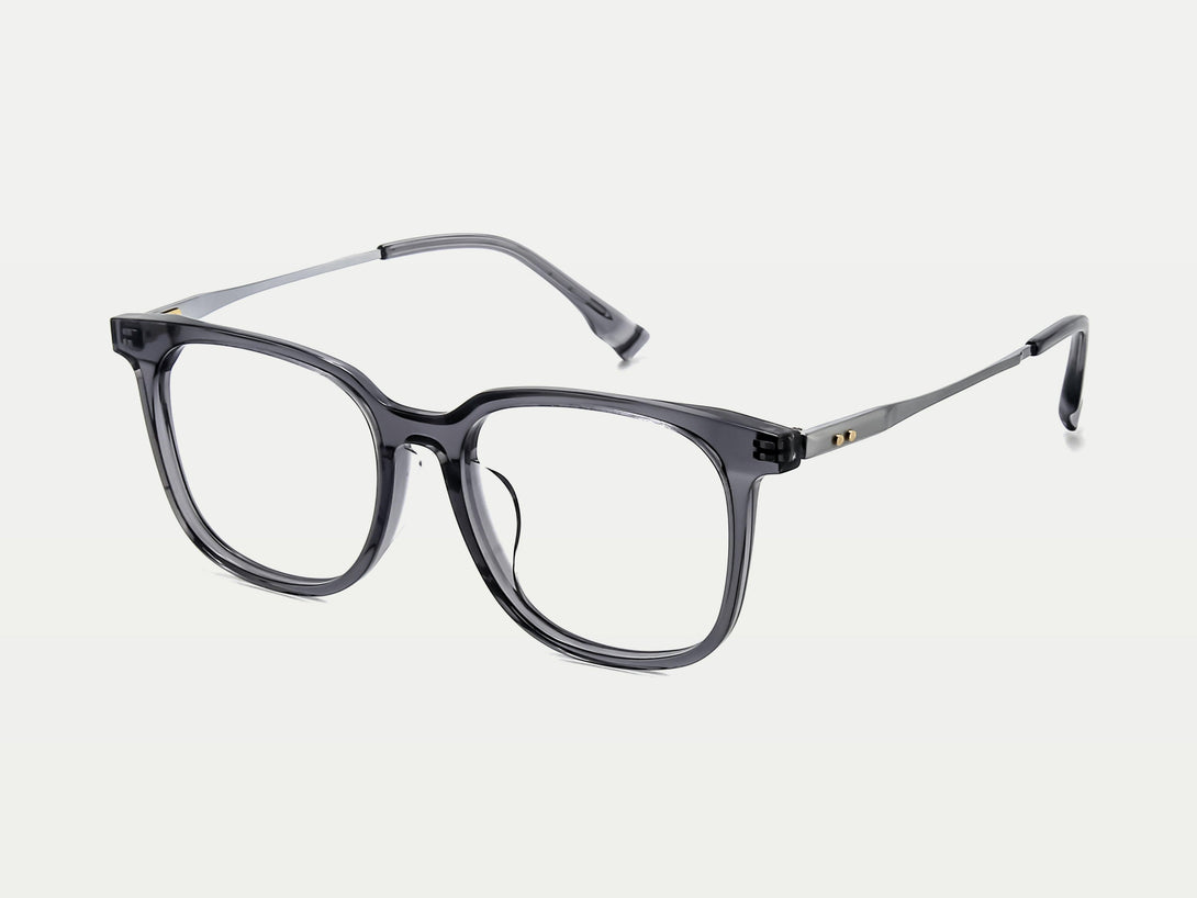 Charles | Classical Square Acetate Eyeglasses | ZanyLen New Arrival