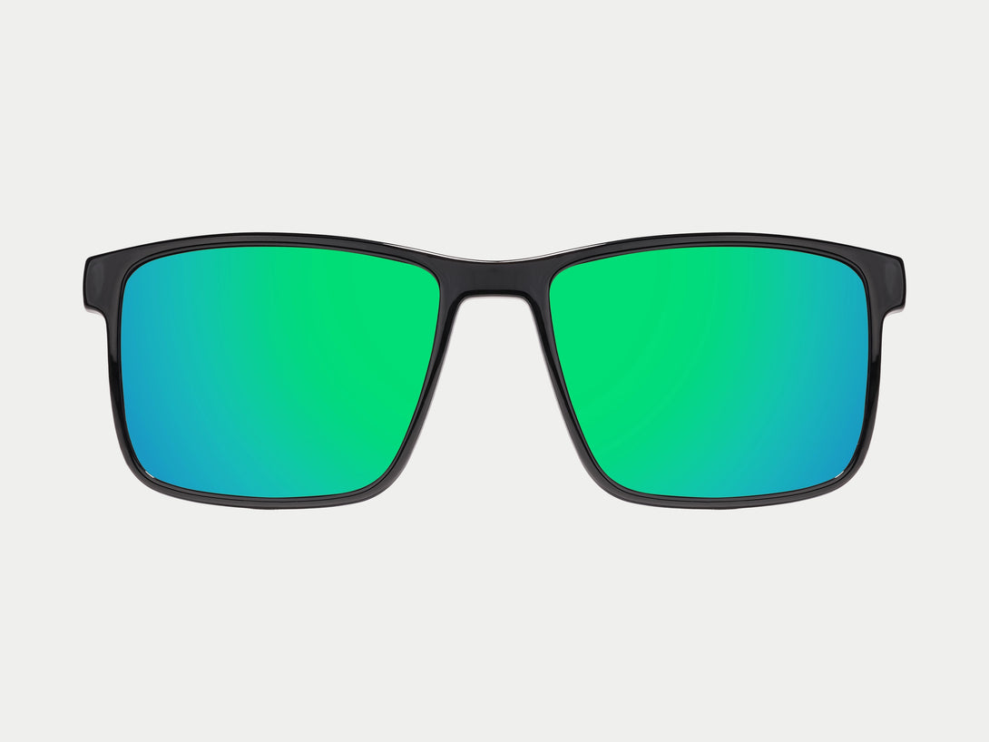 Polarized Mirrored Green Lens