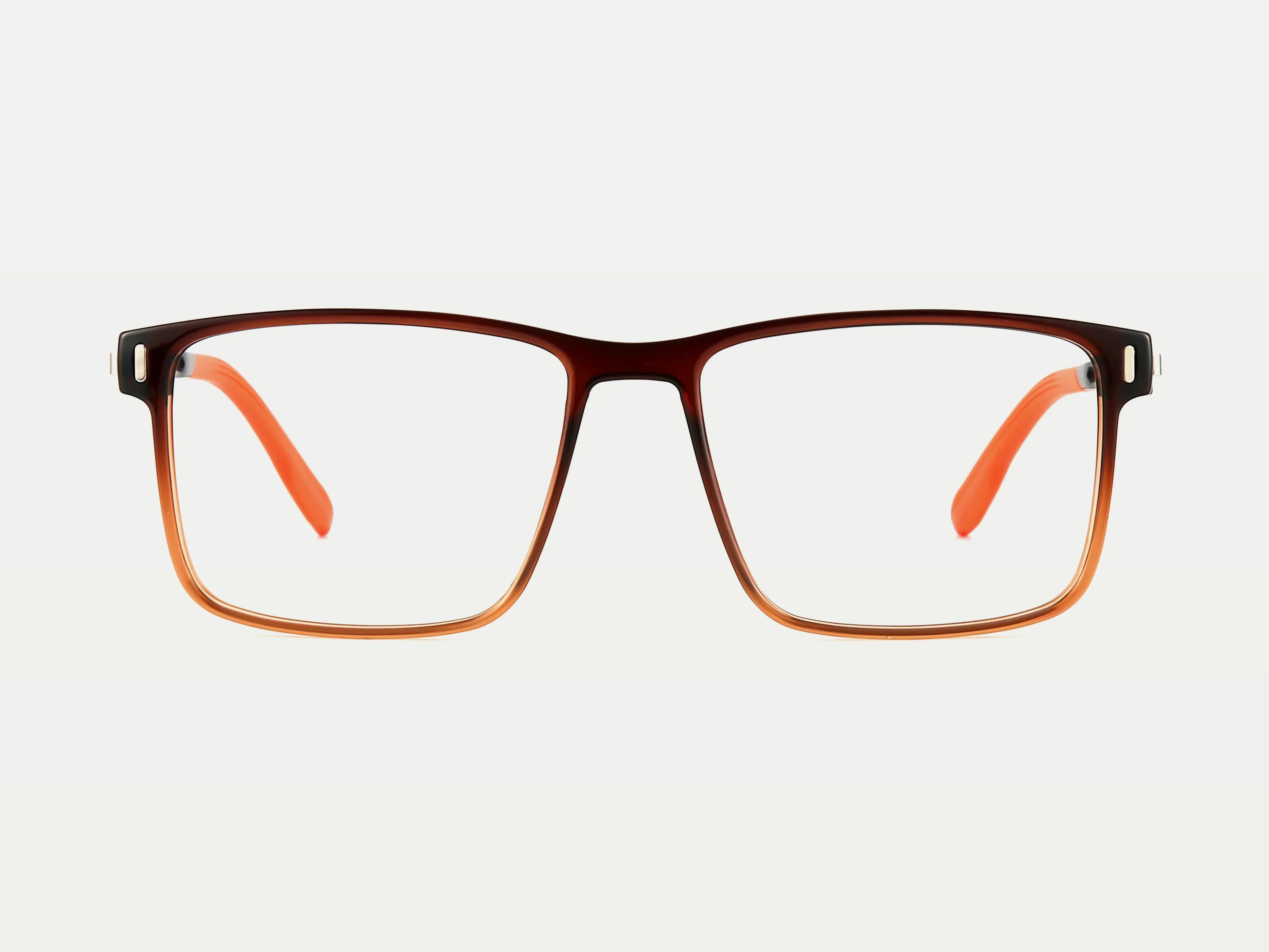 Colt TR90 Rectangle Sporty Magnetic Clip-on Eyeglasses