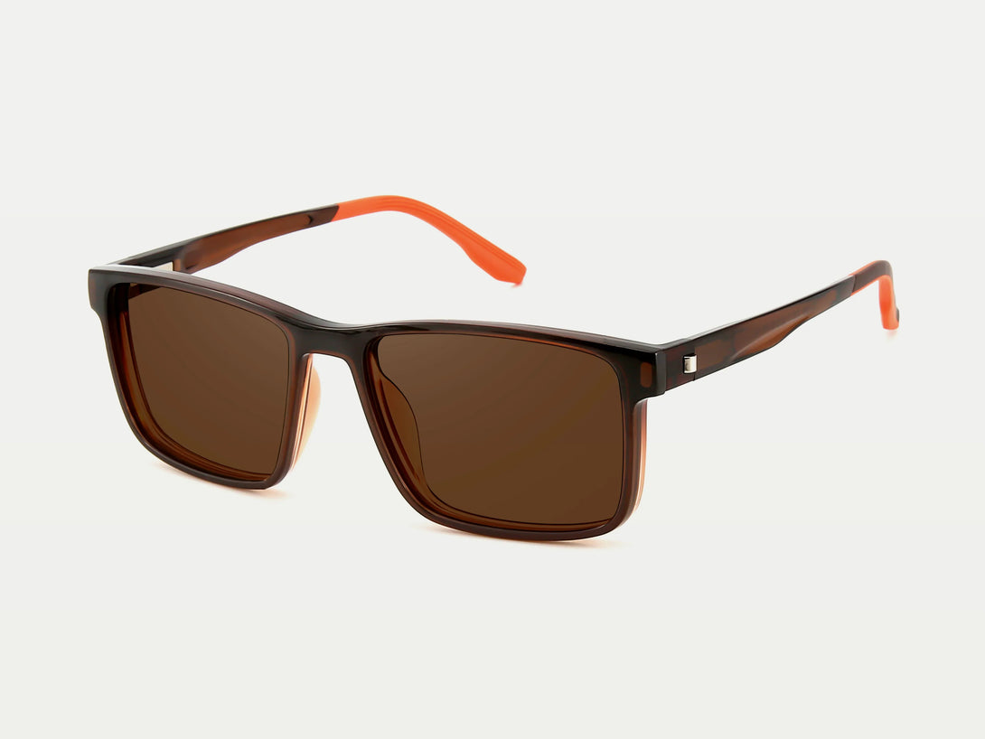 Colt | Magnetic Sporty Clip-on Eyeglasses Sunglasses | ZanyLen New
