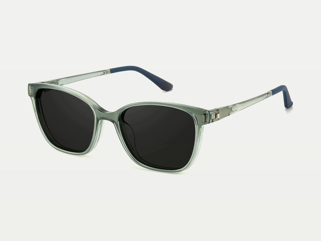 Morgan | Small-sized Magnetic Clip-on Eyeglasses Sunglasses | ZanyLen New