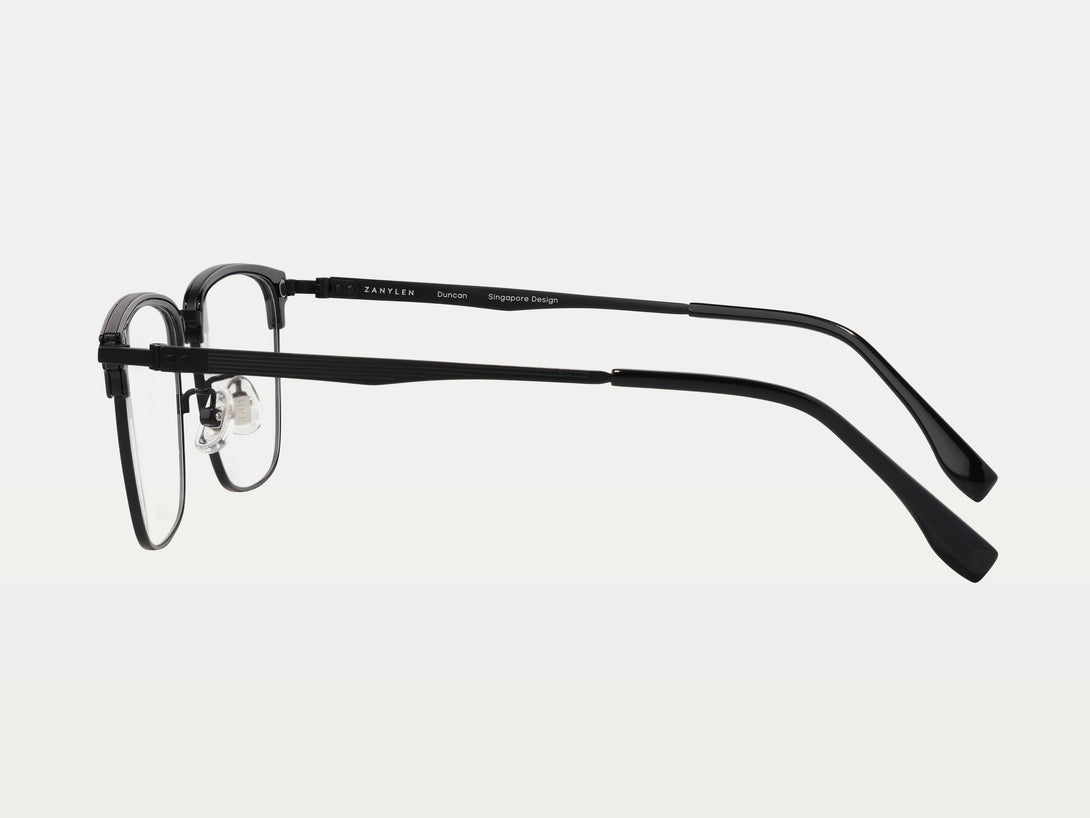 Duncan | Extra Large Flip-up Magnetic Clip-on Eyeglasses Sunglasses | ZanyLen New