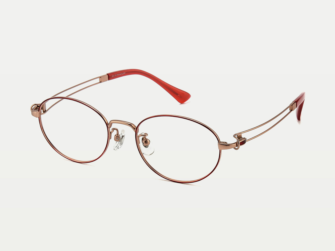 Elaine | Graceful Thin Wire Titanium Eyeglasses | ZanyLen 2024 New Arrival