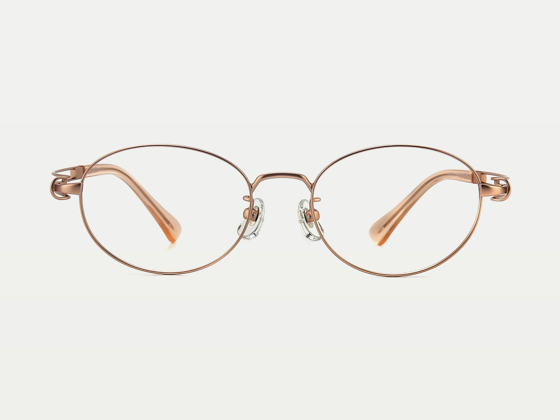 Elaine | Graceful Thin Wire Titanium Eyeglasses | ZanyLen 2024 New Arrival