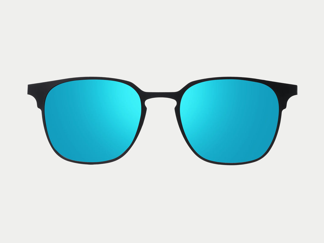 Ellison Magnetic Clip-on | Black Frame