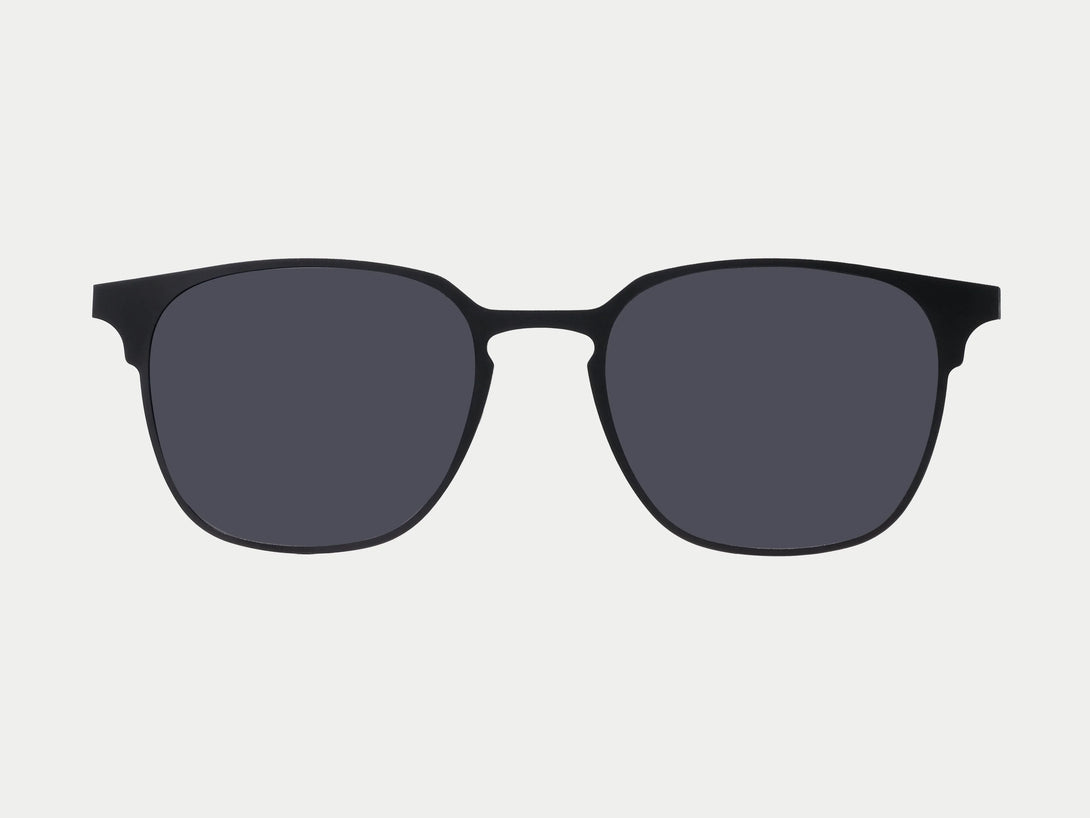 Ellison Magnetic Clip-on | Black Frame