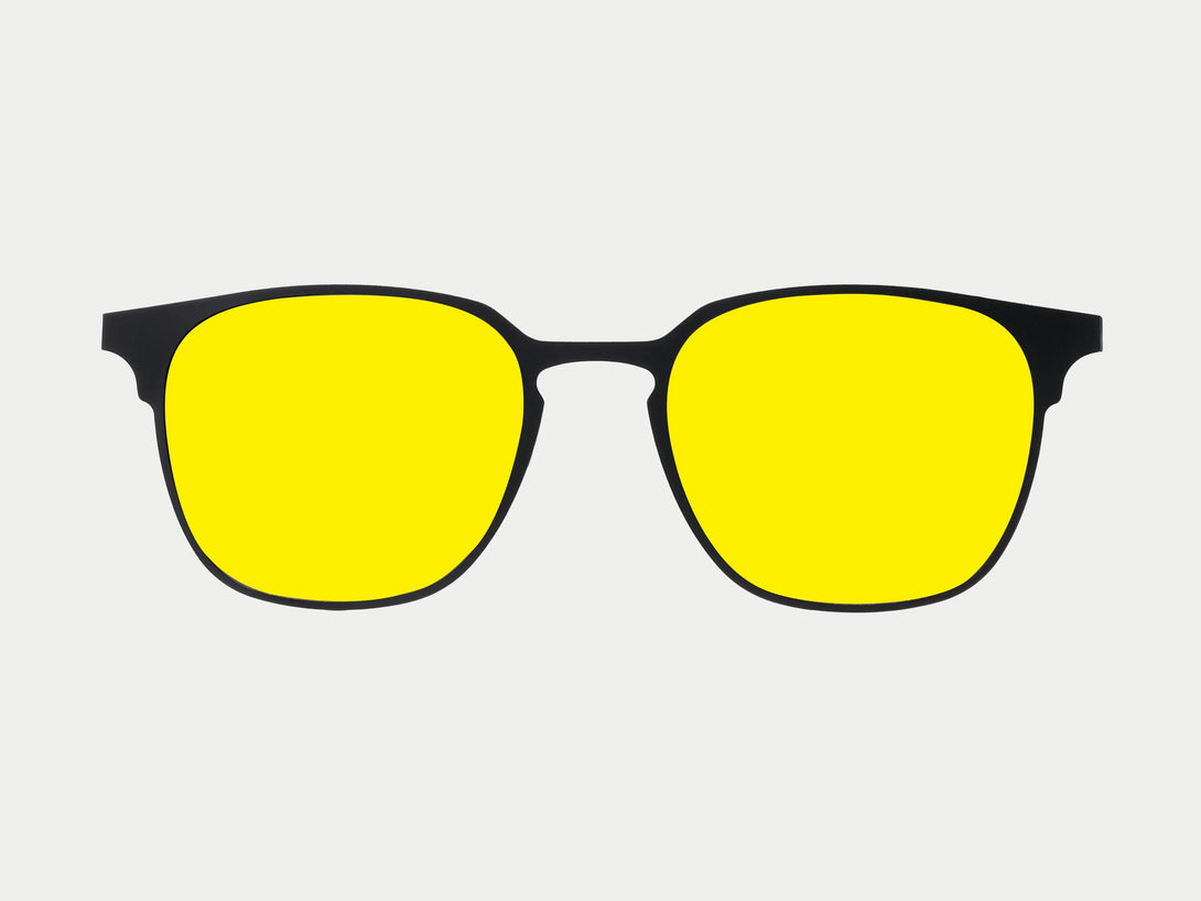 Ellison Magnetic Clip-on | Black Frame