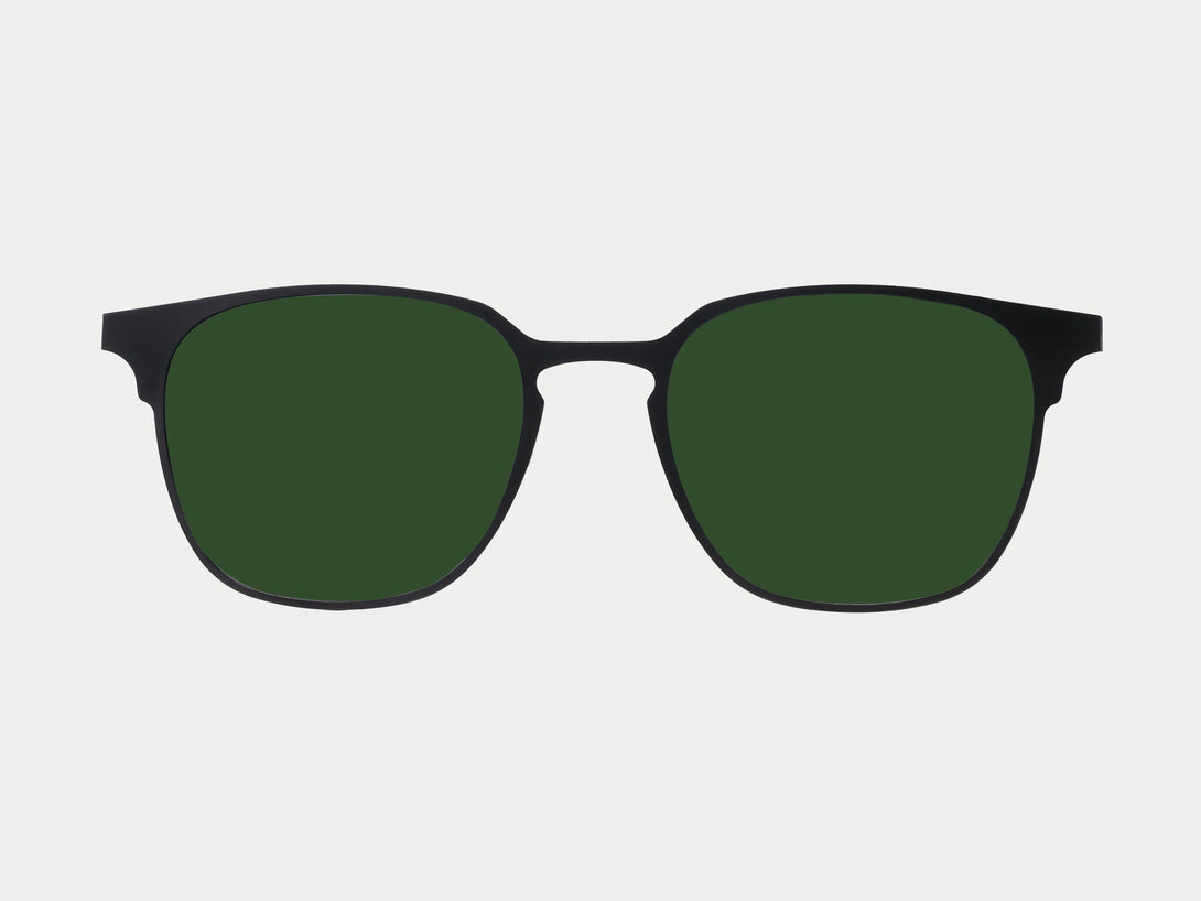 Ellison Magnetic Clip-on | Black Frame