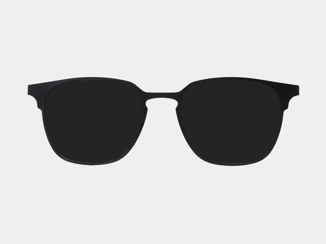 Ellison Magnetic Clip-on | Black Frame