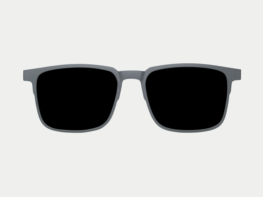 Elon Polarized Magnetic Clip-on | Gunmetal Frame