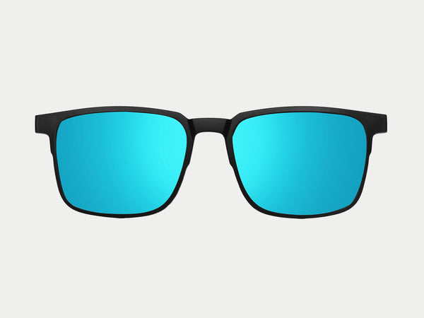 Color_Polarized Mirrored Blue Lens