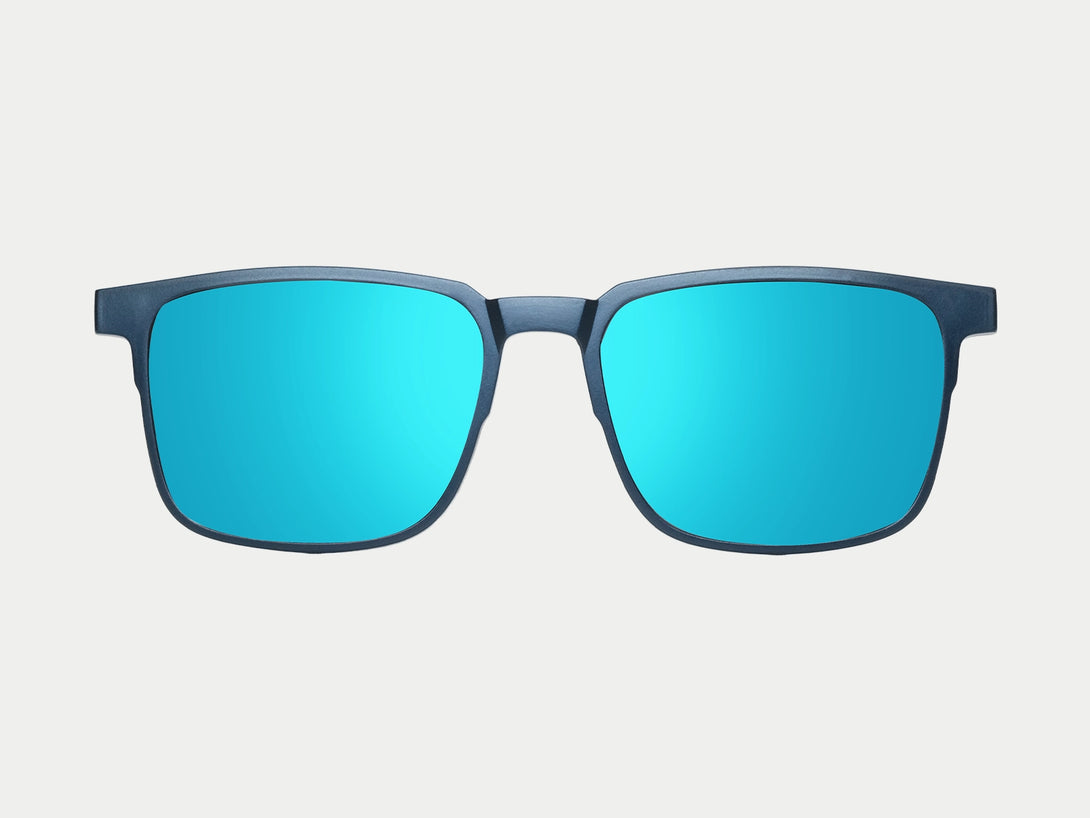 Elon Polarized Magnetic Clip-on | Blue Frame