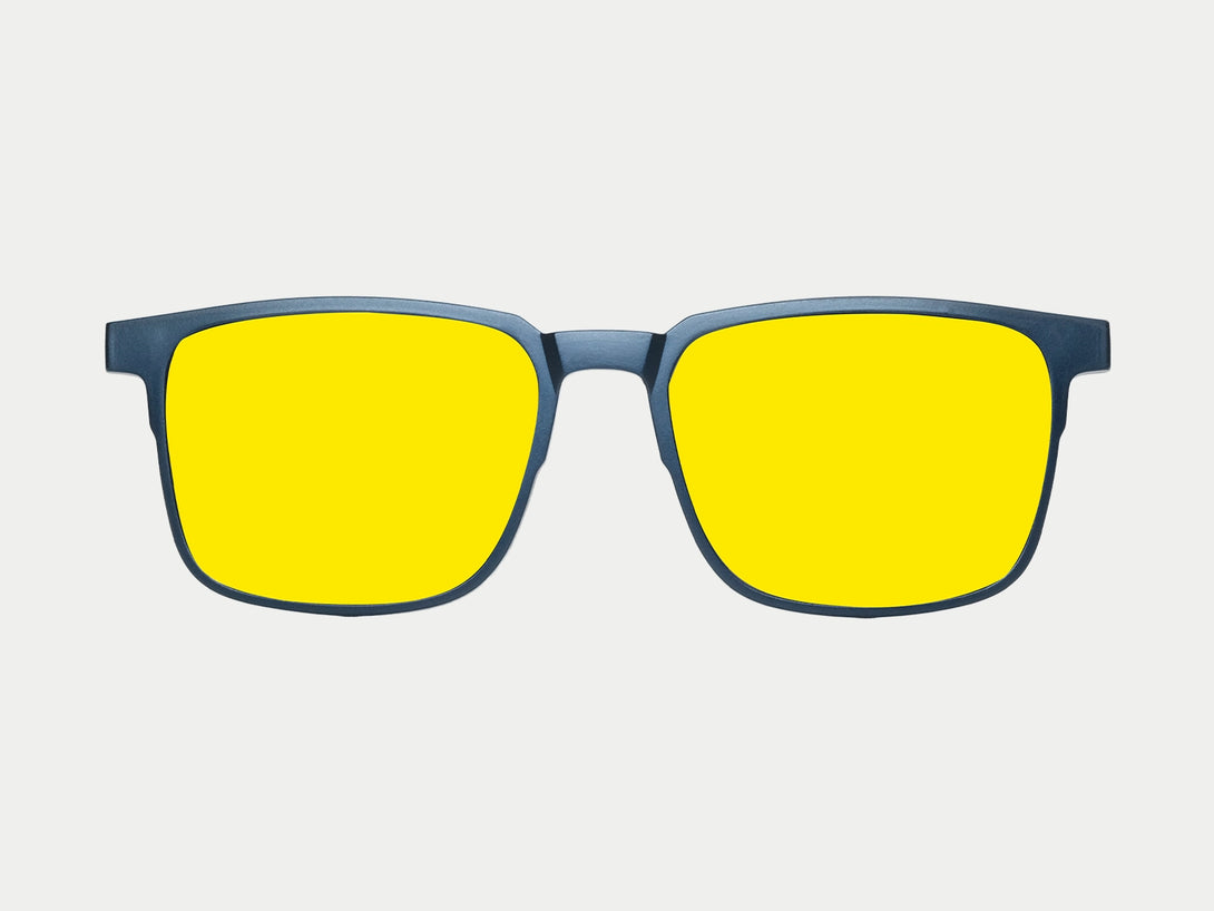 Elon Polarized Magnetic Clip-on | Blue Frame