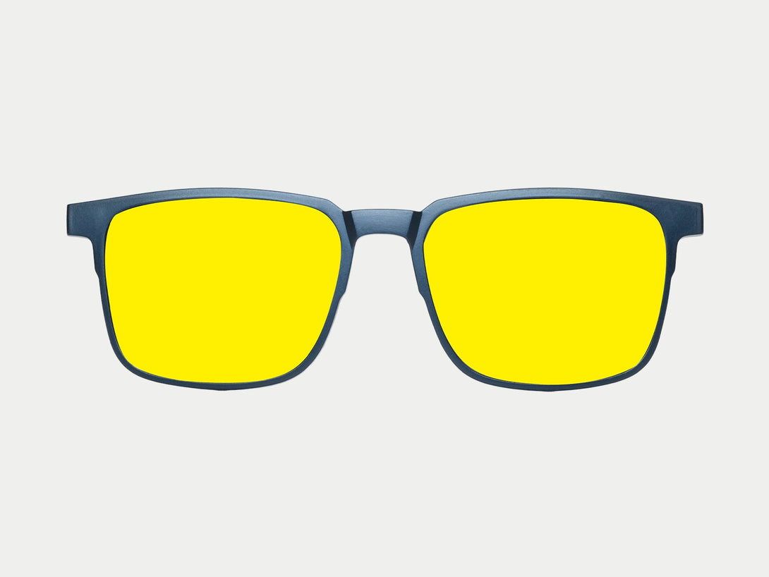 Elon Polarized Magnetic Clip-on | Blue Frame