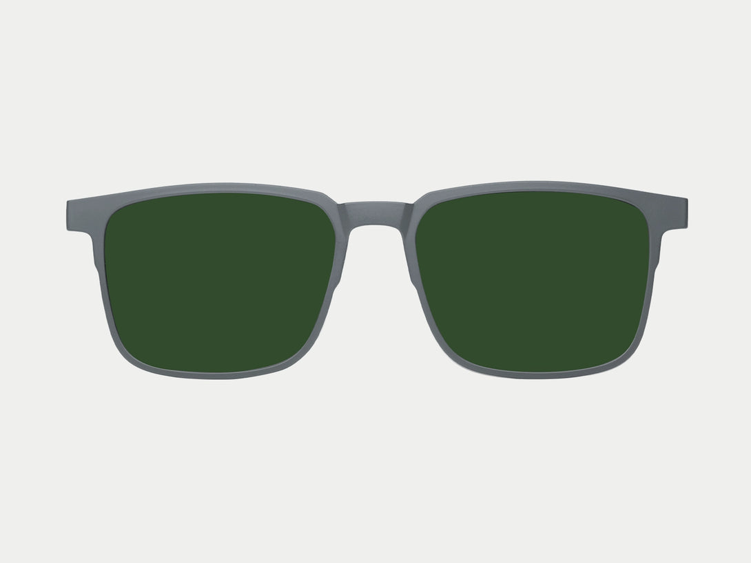 Elon Polarized Magnetic Clip-on | Gunmetal Frame