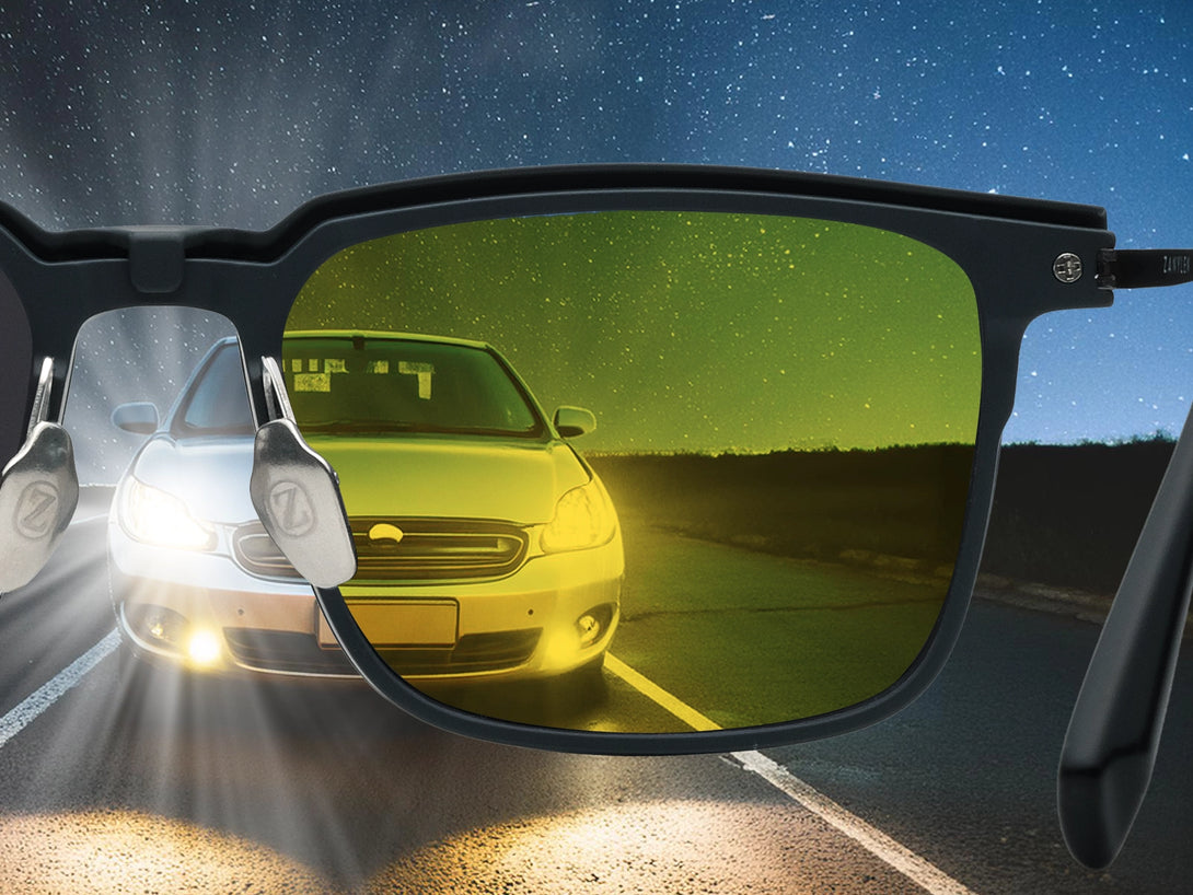 Elon | Flexible Magnetic Clip-on Eyeglasses Sunglasses | ZanyLen New