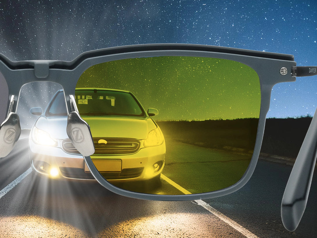 Elon | Flexible Magnetic Clip-on Eyeglasses Sunglasses | ZanyLen New