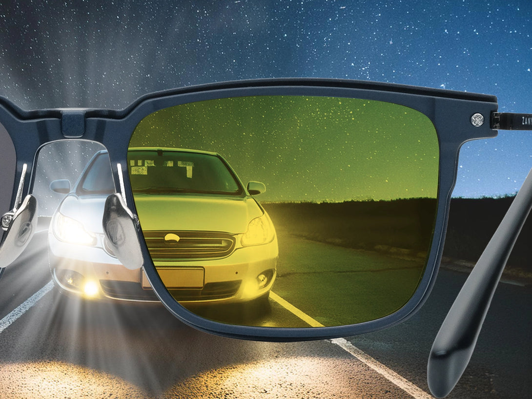 Elon | Flexible Magnetic Clip-on Eyeglasses Sunglasses | ZanyLen New