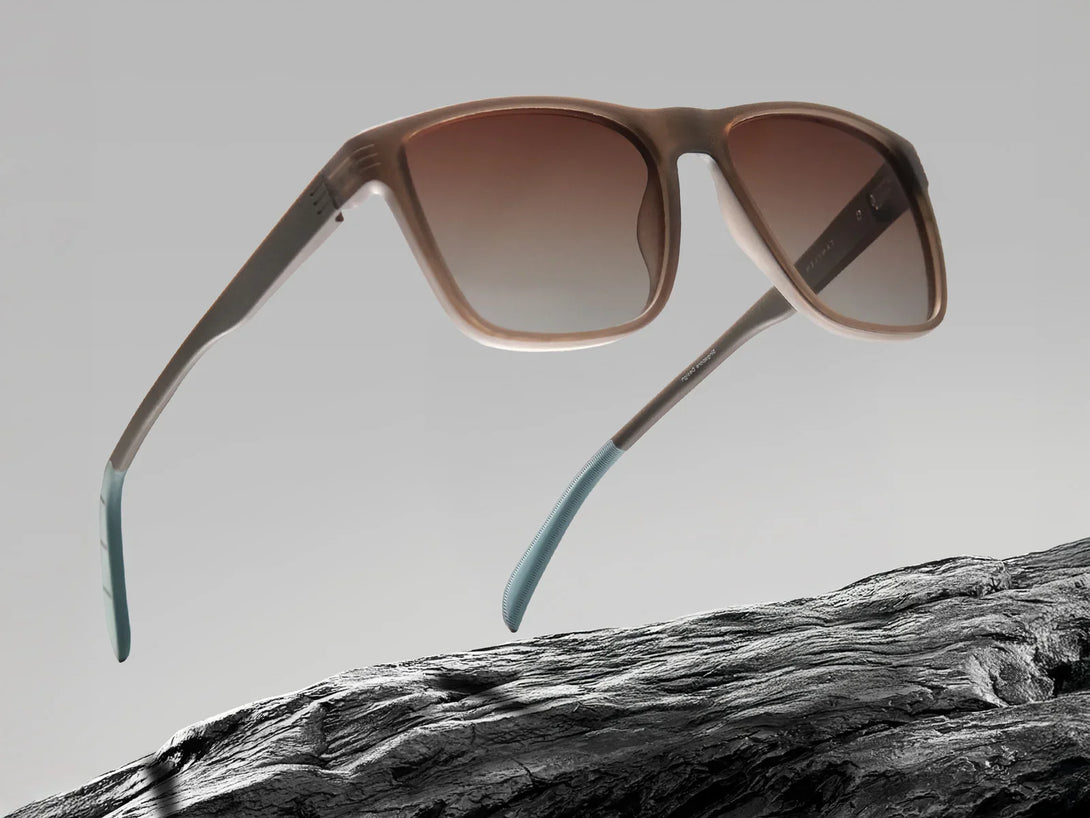 Eugene | Flexible TR90 Sporty Square Sunglasses | ZanyLen New