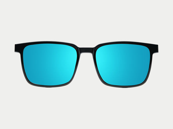 Color_Polarized Mirrored Blue Lens