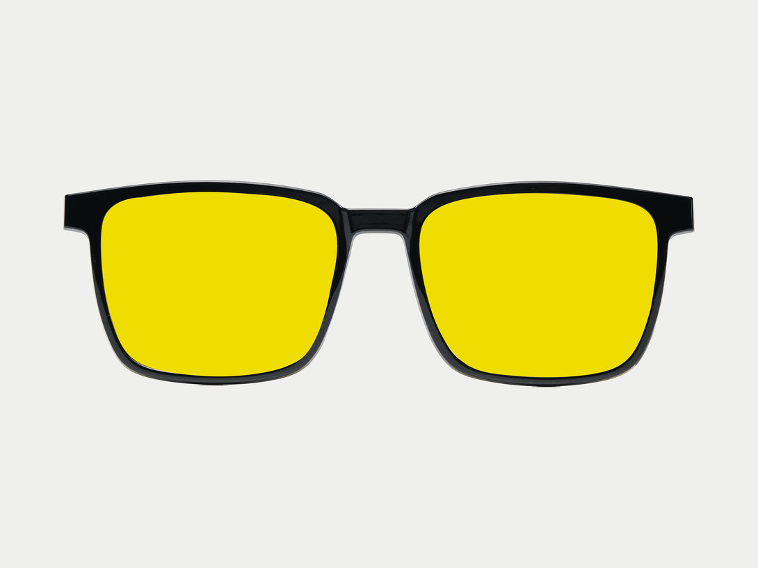 Ford Magnetic Clip-on | Black Frame