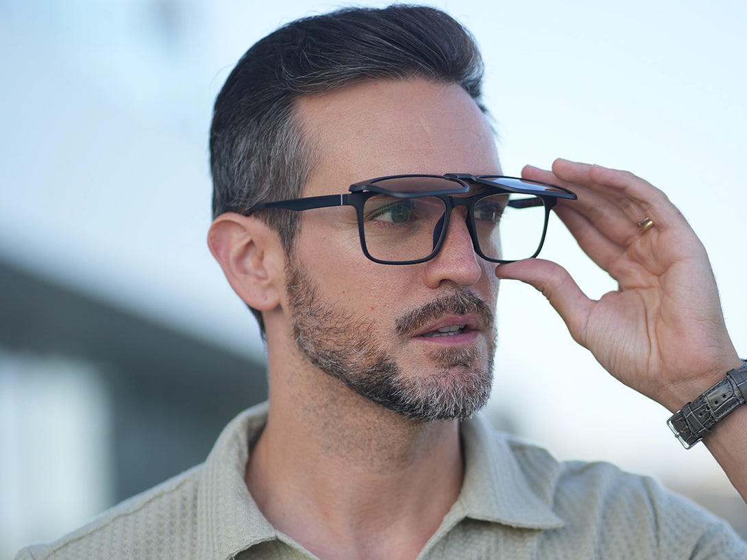 Ford | Magnetic Flip-up Clip-on Eyeglasses Sunglasses | ZanyLen 2025 New Arrivals