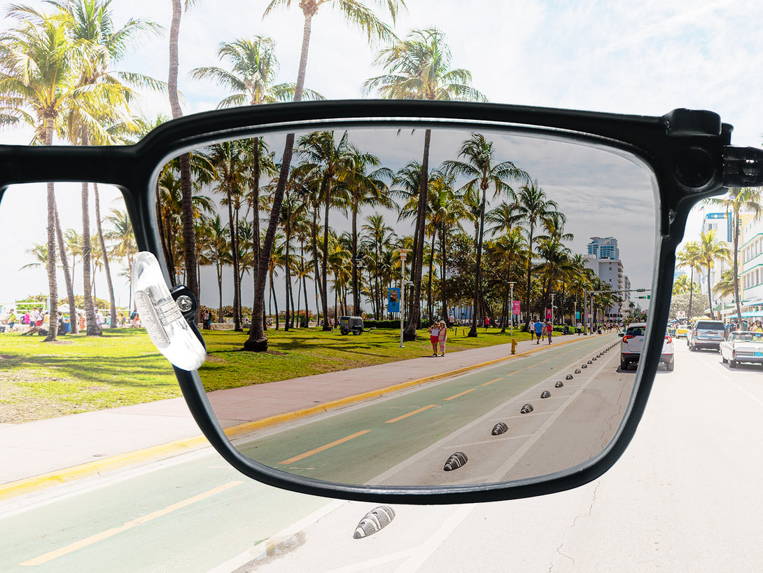 Gavin | Magnetic Flip-up Clip-on Eyeglasses Sunglasses | ZanyLen New