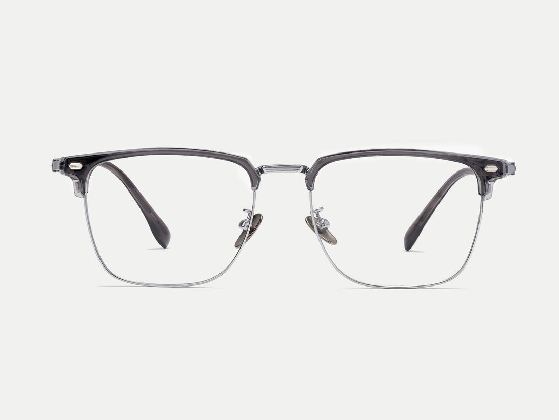 George | Browline Flip-up Magnetic Clip-on Glasses | ZanyLen New Arrival 2024