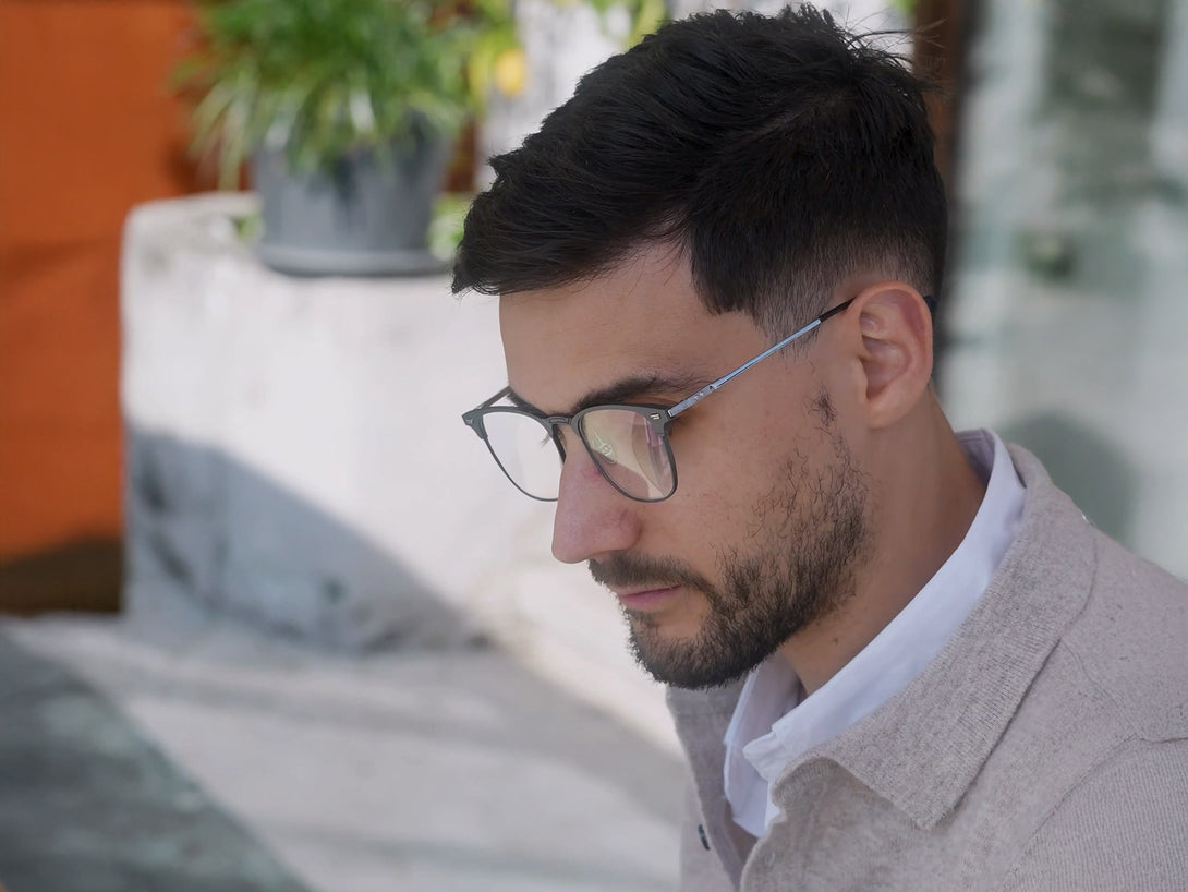 Glenn | Magnetic Clip-on Eyeglasses Sunglasses | ZanyLen 2025 New Arrivals