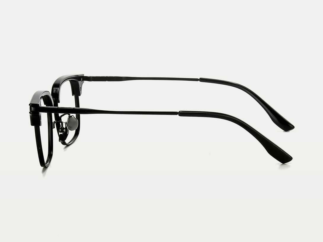 Brunson | Trendy Browline  Eyeglasses | ZanyLen 2024 New Arrival