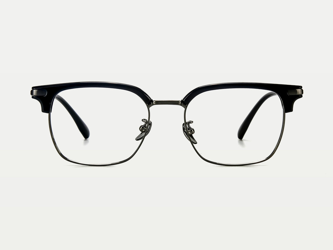 Brunson | Trendy Browline  Eyeglasses | ZanyLen 2024 New Arrival