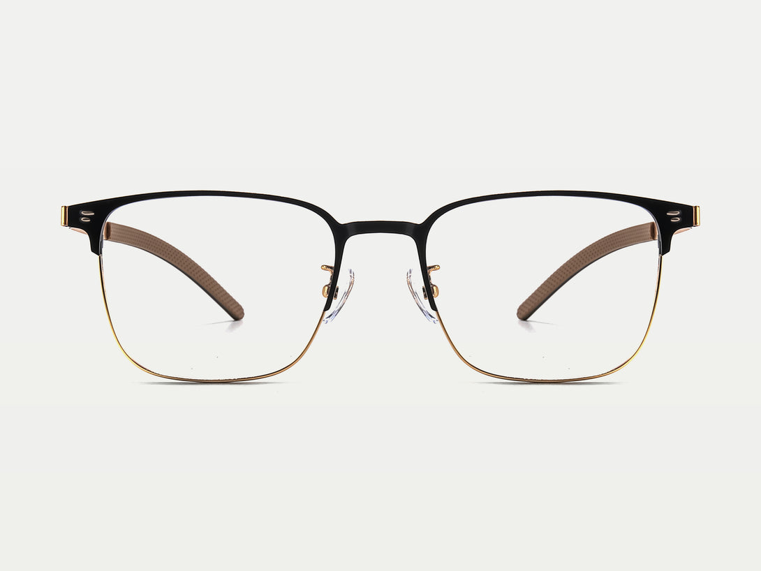 Vincent | Full-Rim Classic Titanium Glasses | ZanyLen 2025 New Arrival