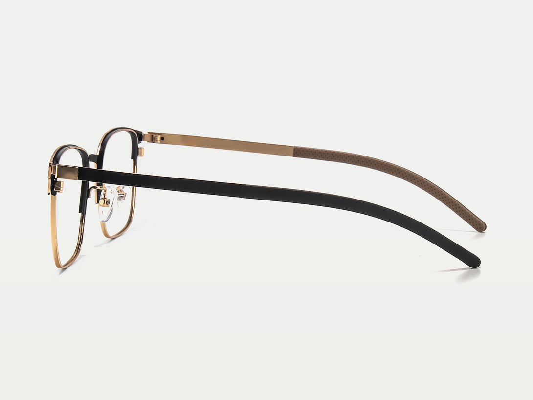 Vincent | Full-Rim Classic Titanium Glasses | ZanyLen 2024 New Arrival