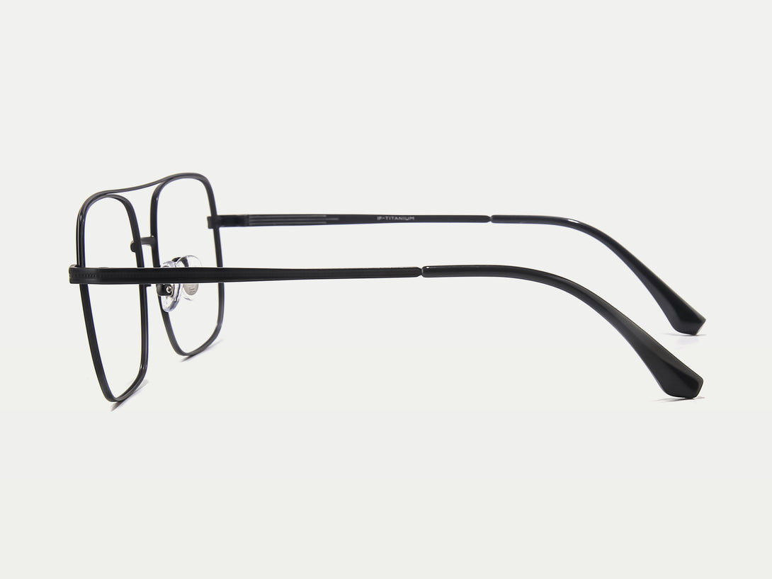 Archibald | Thin Wire Double Bridge Aviator Glasses | ZanyLen New Arrival