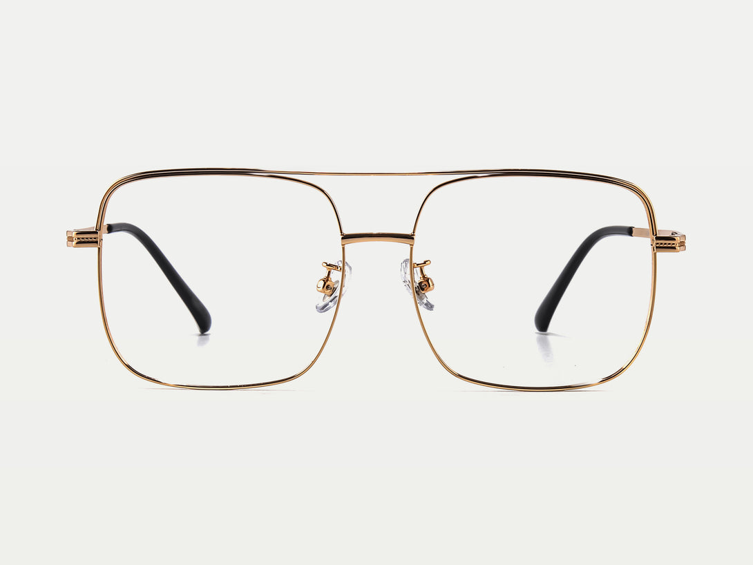 Archibald | Thin Wire Double Bridge Aviator Glasses | ZanyLen New Arrival 2024