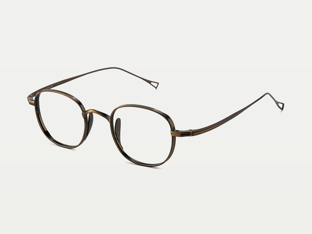 Constantine | Stylish Thin Wire Oval Titanium Glasses | ZanyLen 2024 New Arrival