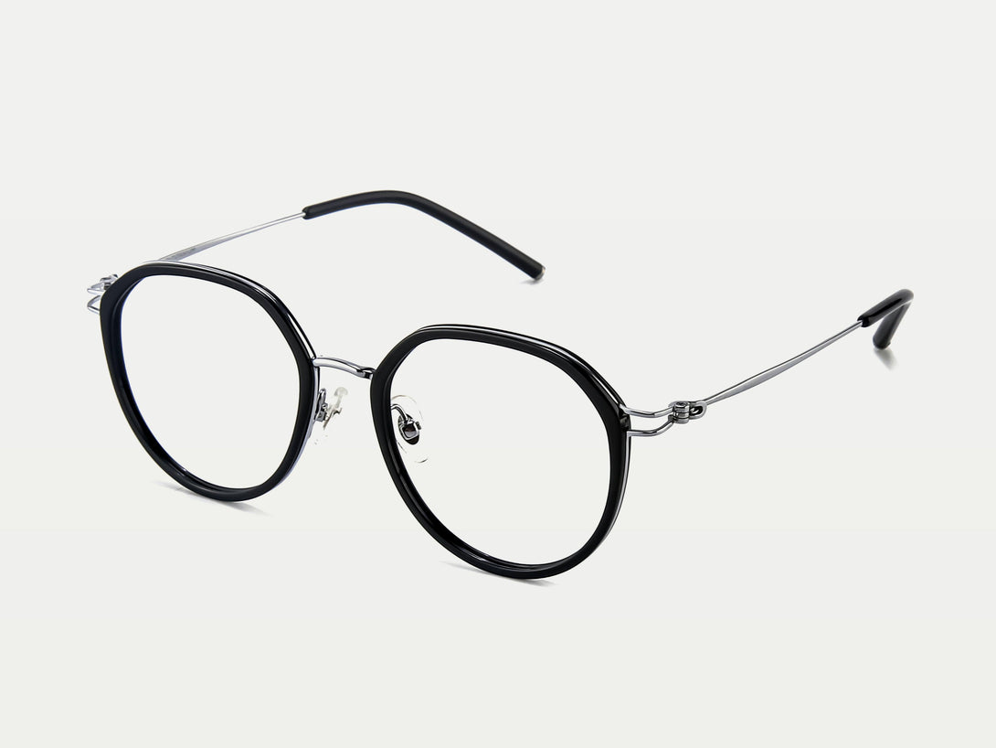 Marsalis | Fashionable Lightweight Polygon Acetate And Titanium Eyewear