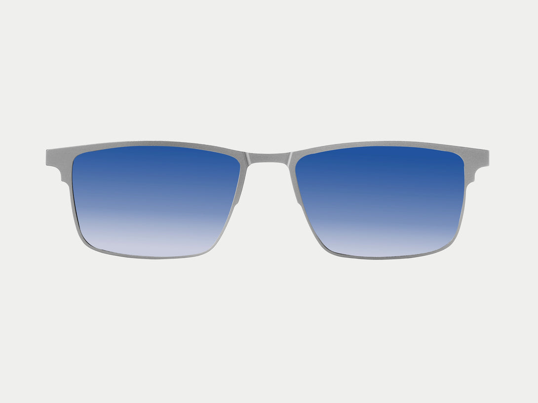 Jensen Magnetic Clip-on | Silver Frame