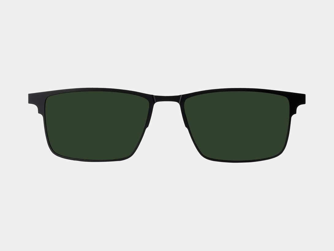 Jensen Magnetic Clip-on | Black Frame