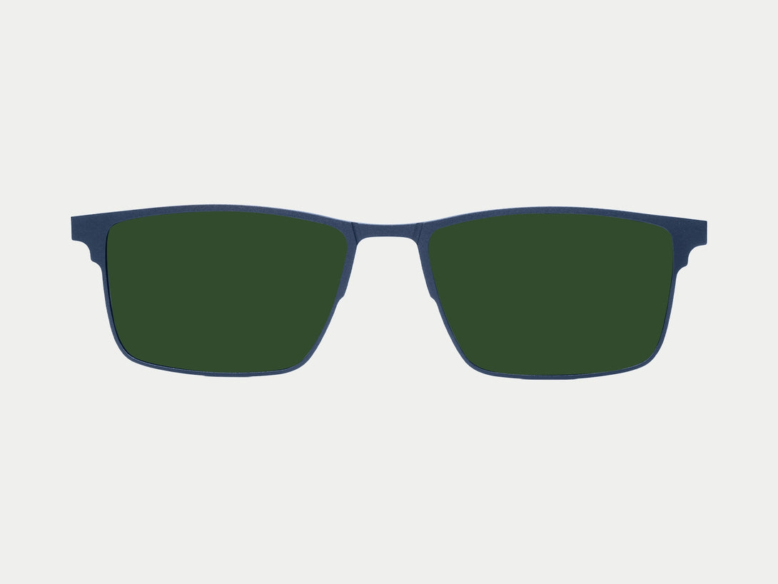Jensen Magnetic Clip-on | Blue Frame